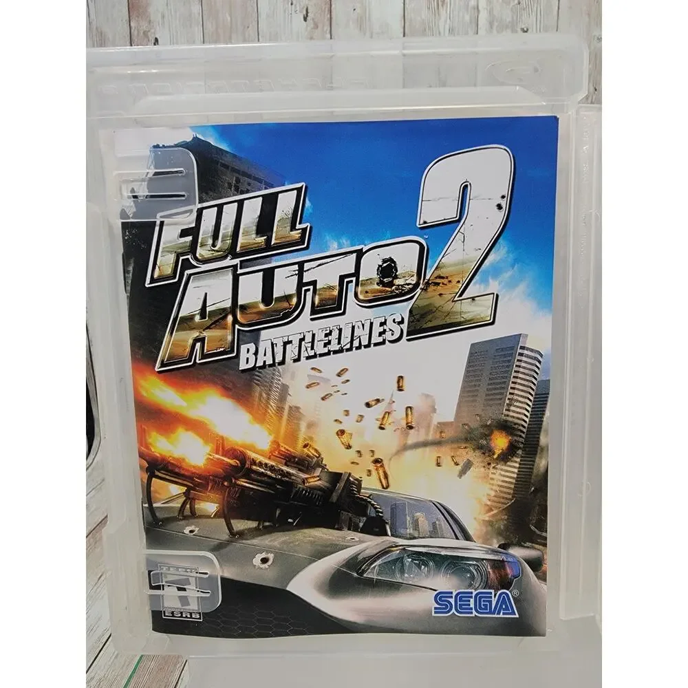 Full Auto 2 Battlelines Sony PlayStation 3 PS3 Complete Tested & Working